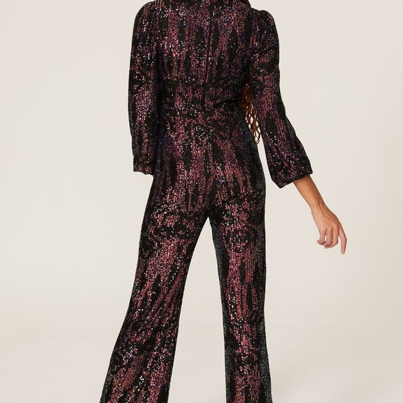 ML Monique Lhuillier Sequin Pantsuit (A RTR) - Picture 3 of 6